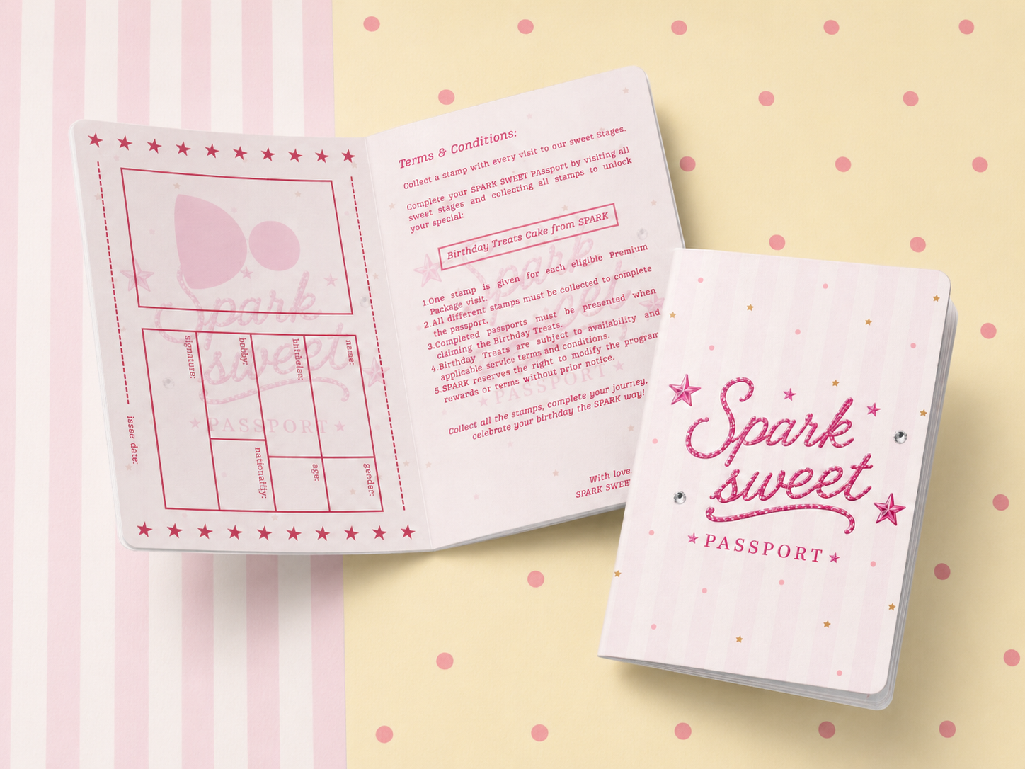 SPARK SWEET PASSPORT